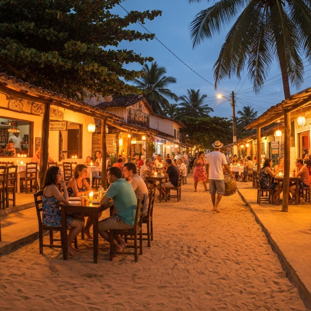 Barra Grande Village Evening